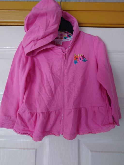 Buy & Sell Leicestershire Charnwood - Photos for Girls pink hoody size 12-18 months