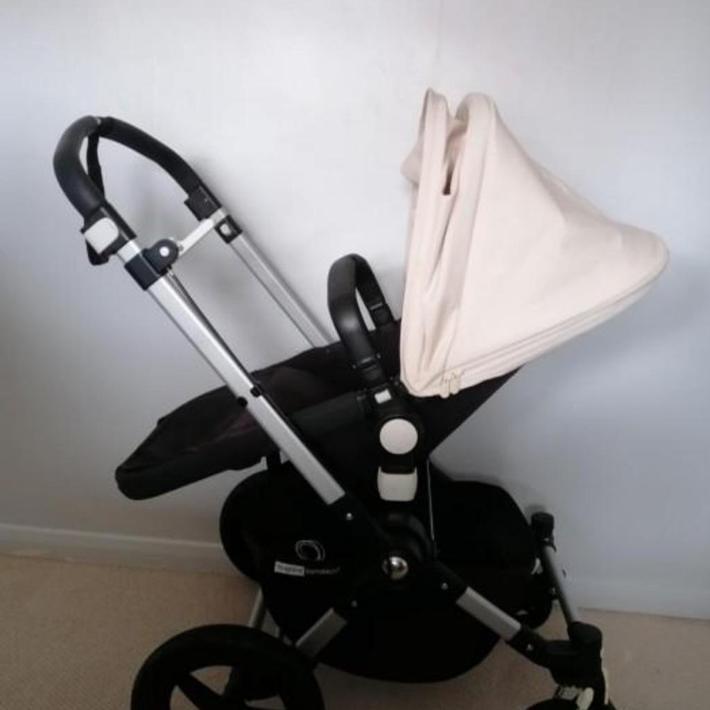 Bugaboo Cameleon3

Brought from new and only used by one child. Comes with pram bassinet with mattress (removable washable covers) which was only used a few times as baby didn't like lying down. Pushchair seat is also removable and washable, aswell as original pram and hood covers in a neutral colour.

Has minor scratches to frame, basket underneath has been repaired, and the sponge on the bar has been bitten by my baby when she was teething! (bar can be removed/replaced)

Cost almost £1000! Selling for a bargain £350 or best offer

*will throw in our maxi cosi carseat (which I used on the frame) for free

Collect Wolverhampton

#summersale