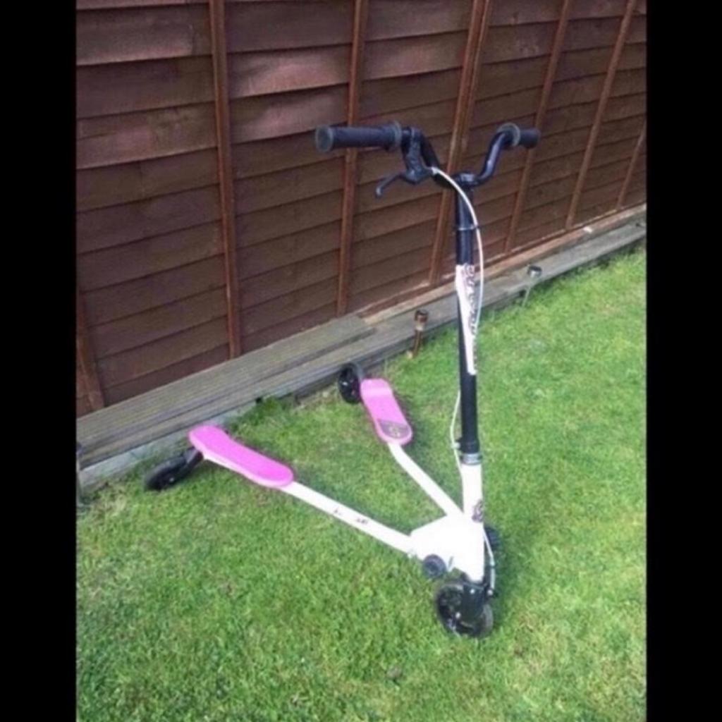 Large size scooter being used folds away selling cheap for quick sale as being used .. good condition paid 65.00 toys r u … ls8 3pd collection