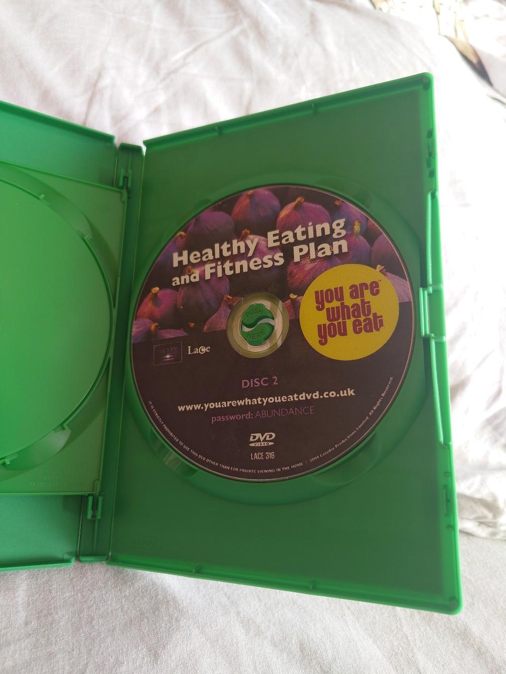 Healthy eating and fitness plan DVD in LE11 Charnwood für £ 1,00 zum ...