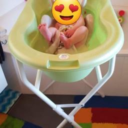 Baby Badewanne zusammenklappbar ohne Neugeborenen Einsatz