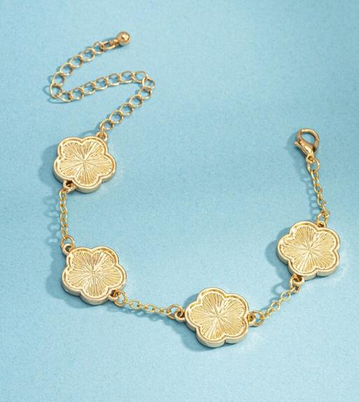 Buy & Sell Healey Rochdale - Photos for Ladies Clover Bracelet. Gold