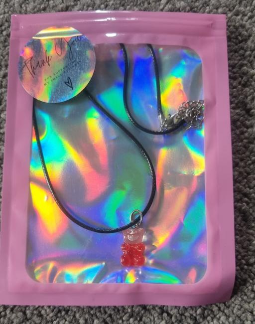 Buy & Sell West Yorkshire Kirklees - Photos for Handmade Pink and Red Gummy Bear Necklace