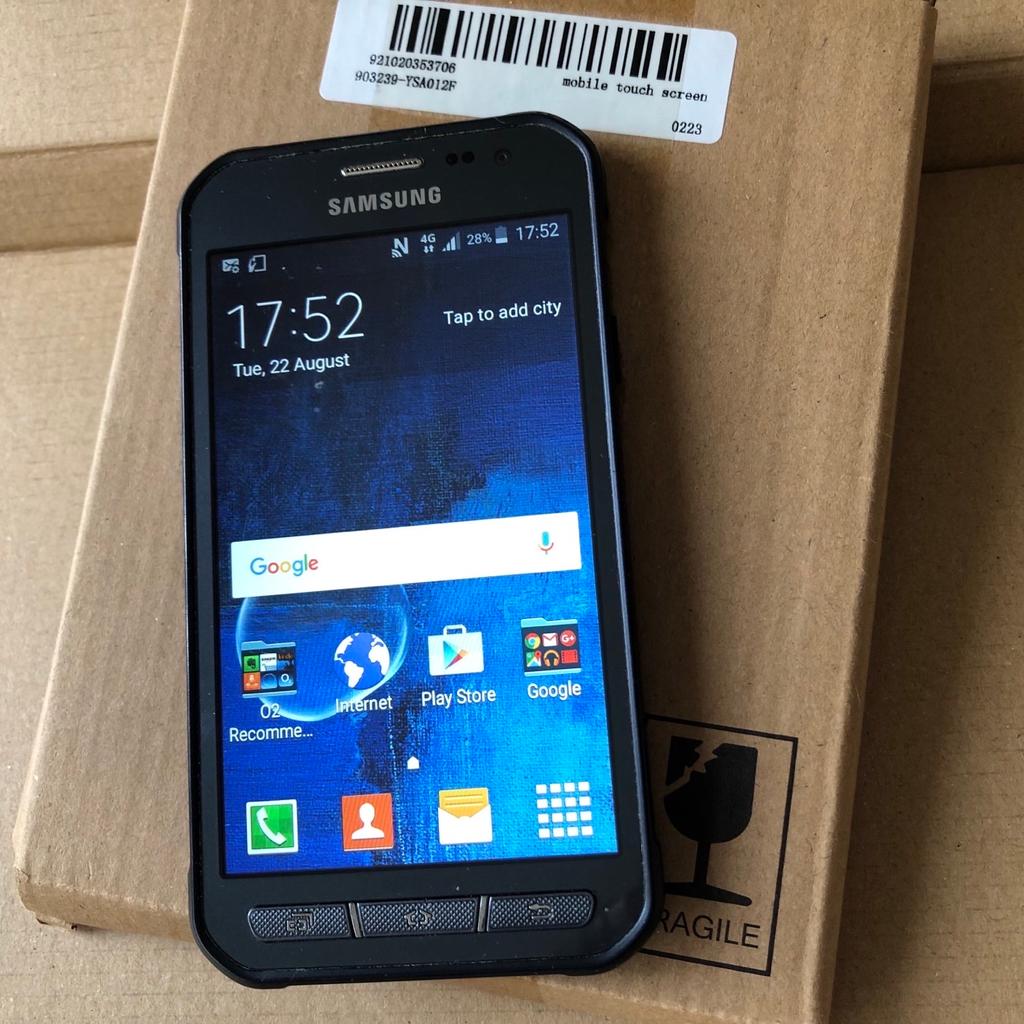 Hi here for sale are these Samsung xcover 3 unlocked, in good condition and perfectly working. Cheap phone for work, business, everyday use, WhatsApp, etc.

No other accessories.

I also have a variety of quality ex-company devices to suit all budgets and tastes. Please see
• iPhone 5s 16gb £38
• iPhone 5c 8-16gb £25
• Lg K11 dual sim unlocked £45

• Cat s42 dual sim android 12 unlocked £99
• Samsung A5 16gb £50
• Samsung xcover 3 £30
• Samsung xcover 4 £45
• Motorola G5 16gb NFC £44
• Motorola G5 plus £59
• iPad 5 32gb Wi-Fi iOS16 £115
• Lg 42” tv £75
• Lenovo all in one i5,-4440s, 240SSD, 4GB ram, 2.8 GHz £99

No offers
Thank you