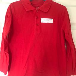 💥💥 OUR PRICE IS JUST £1 💥💥

Preloved school long sleeved polo shirt in red 

Age: 6-7 years
Brand: M&S 
Condition: like new hardly used

All our preloved school uniform items have been washed in non bio, laundry cleanser & non bio napisan for peace of mind

Collection is available from the Bradford BD4/BD5 area off rooley lane (we have no shop)

Delivery available for fuel costs

We do post if postage costs are paid For

No Shpock wallet sorry