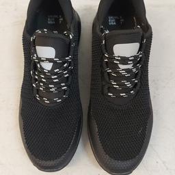 New Men's Black Trainer's, Size 6 Very Comfortable for Walking, Can look Smart or Casual. Will match any Outfit. Excellent Quality. 