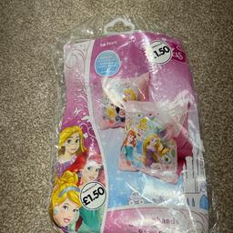 Age 3-6 year princess arm bands 
Brand new 
BB2 collection