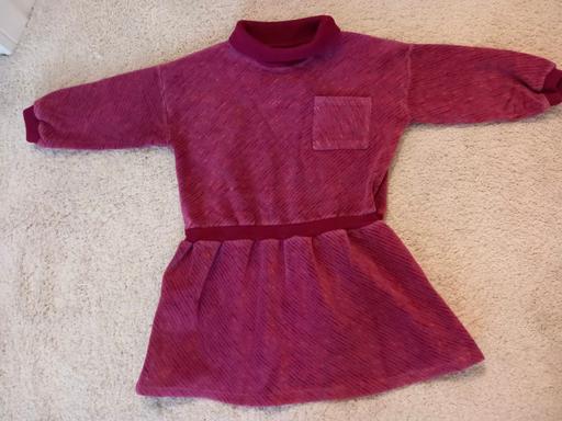 Buy & Sell Surrey Guildford - Photos for Pink long sleeved roll-neck collared dress