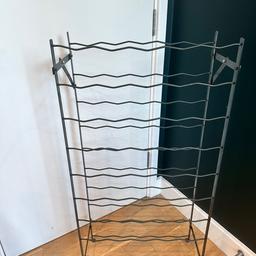 Wine rack in good used condition wire holds 50 bottles