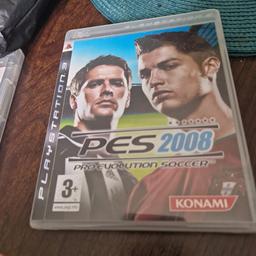 excellent condition as new ps3 game pes2008