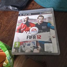 excellent condition ps3 game fifa 12