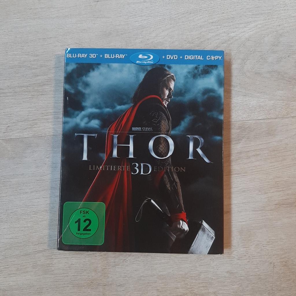 Thor , limitierte 3D Edition, Bluray , Marvel ⁸
6€  in 48565 Steinfurt
Versand +1,60
Banküberweisung. Paypal vorhanden