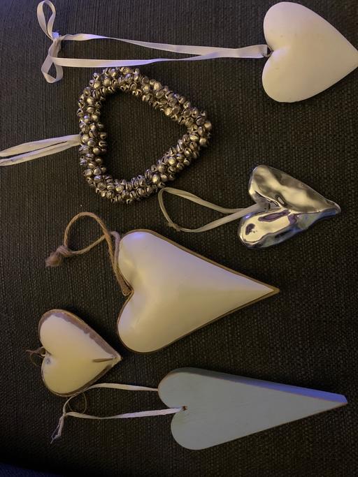 Buy & Sell West Midlands Walsall - Photos for 6 Various Hanging Hearts ❤️