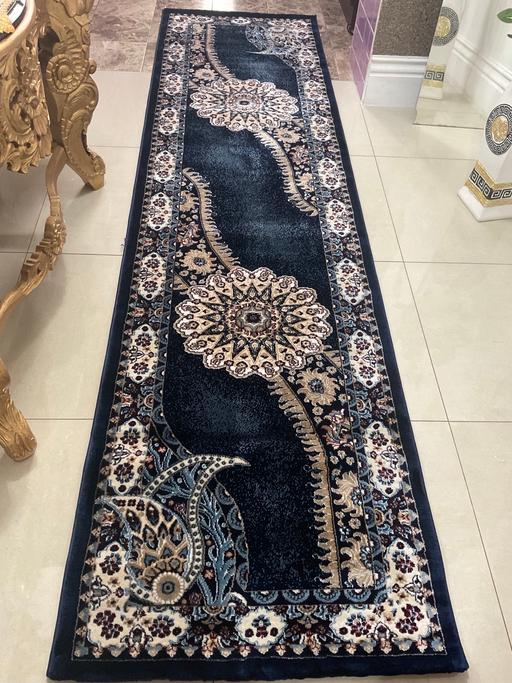 Buy & Sell Leicestershire Leicester - Photos for New long runner Turkish carpet blac 300x80cm 