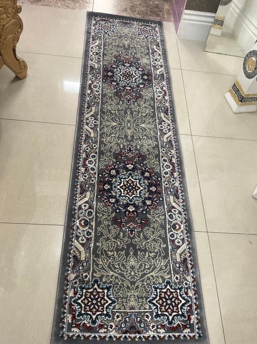 Buy & Sell Leicestershire Leicester - Photos for New turkish runner grey size 220x60cm