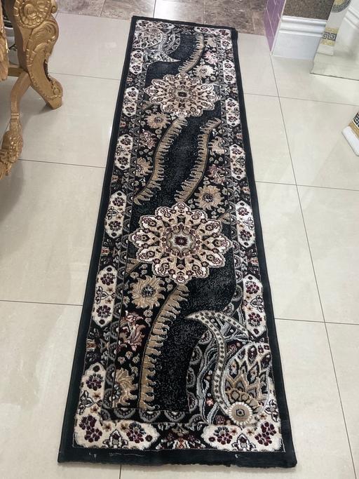 Buy & Sell Leicestershire Leicester - Photos for New luxury Turkish runner black size 220x60cm