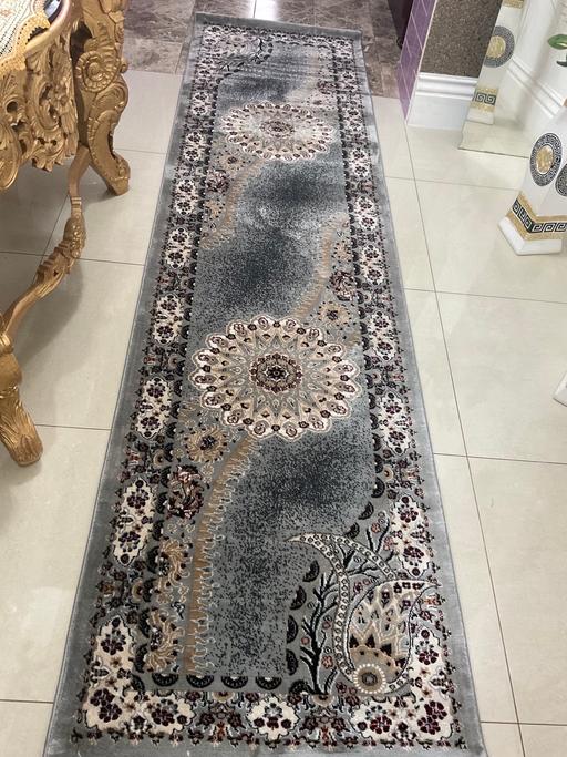 Buy & Sell Leicestershire Leicester - Photos for New luxury Turkish runner grey size 300x80cm