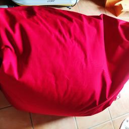neuwertiger Sitzsack von Big Bag, Maße siehe Foto, Farbe rot, nur Abholung
