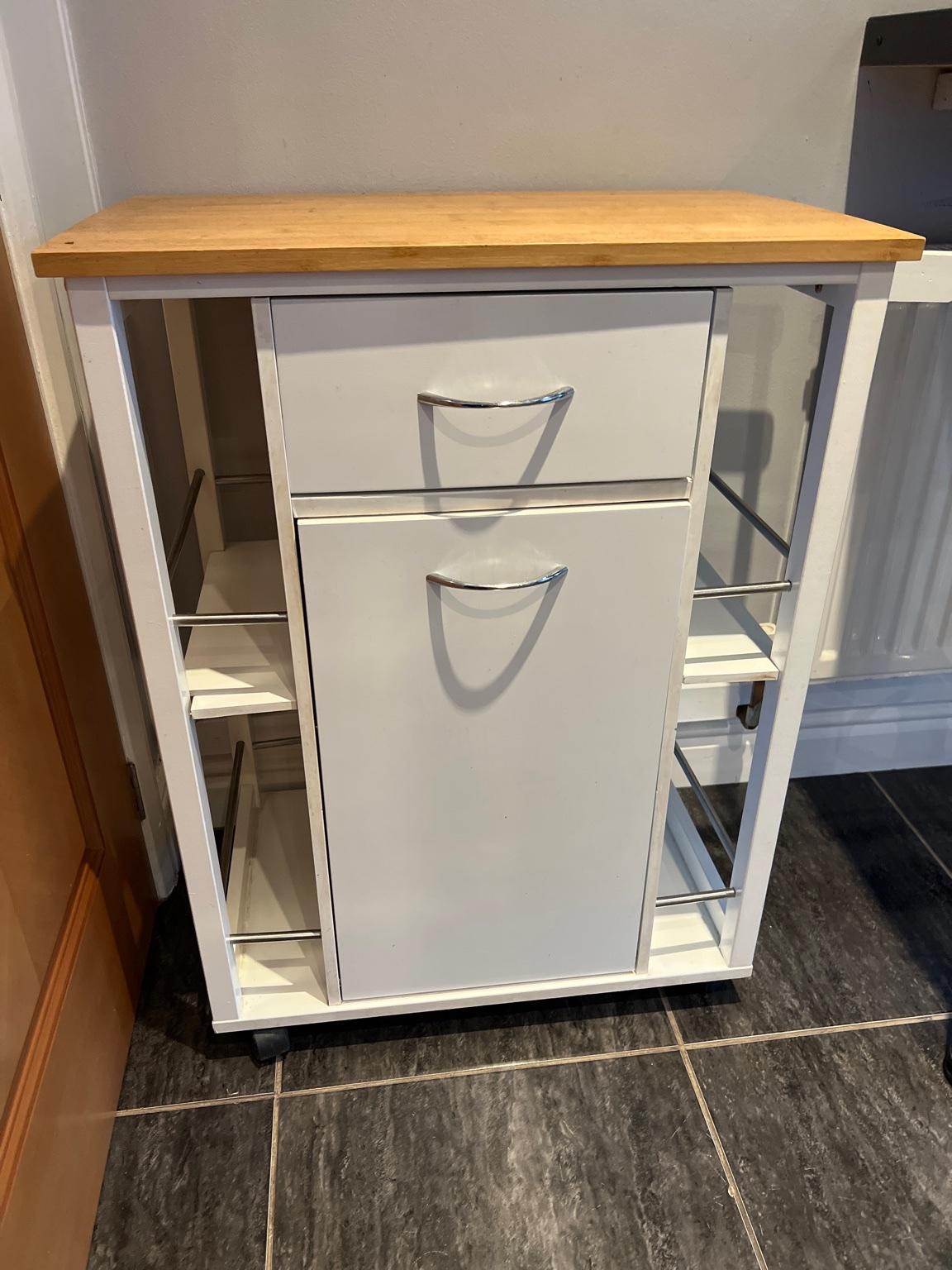 Kitchen trolley with worktop and bin in B69 Sandwell für 30,00 £ zum ...