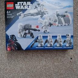 Lego star wars snowtroopers battle pack 75320.
Brand new never opened, factory sealed.
Sold as seen, collection only.
Please check out my other listings too as I have lots of other items for sale.
Collection from B68