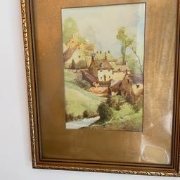 Pair Of Beautiful Watercolour Paintings By Listed Artist George H Downing. 

George H. Downing (1878-1940)
Pair of beautifully painted watercolours, vibrant and colourful, beautifully painted by a listed artist. 
Both in gilt framed with gold mounts
They measure 43cm x 32cm
Viewing welcome