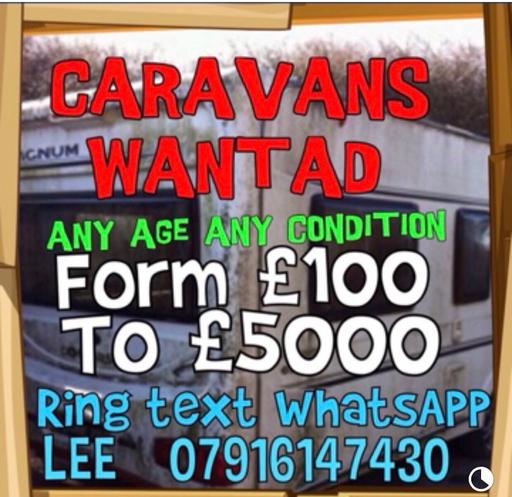 Vehicles West Sussex Chichester - Photos for CARAVANS WANTED