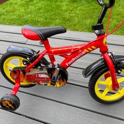 Little boys bike fire engine, brill condition hardley used