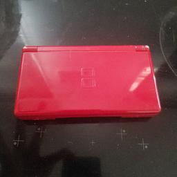 Nintendo ds lite only. 
no charger or stylus 

it does turn on.