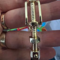 14. K gold bracelet just the gold itself 10 grams
