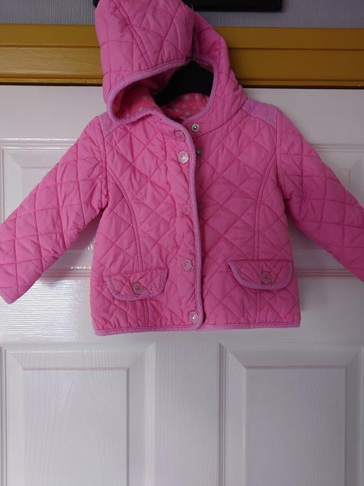 Buy & Sell Leicestershire Charnwood - Photos for Girls pink coat size 12-18 months