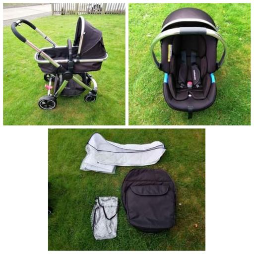 Buy & Sell Essex Chelmsford - Photos for Mothercare 4 Wheel Journey Travel System