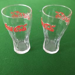 2 vintage coke glasses.
£15 each both for £25.