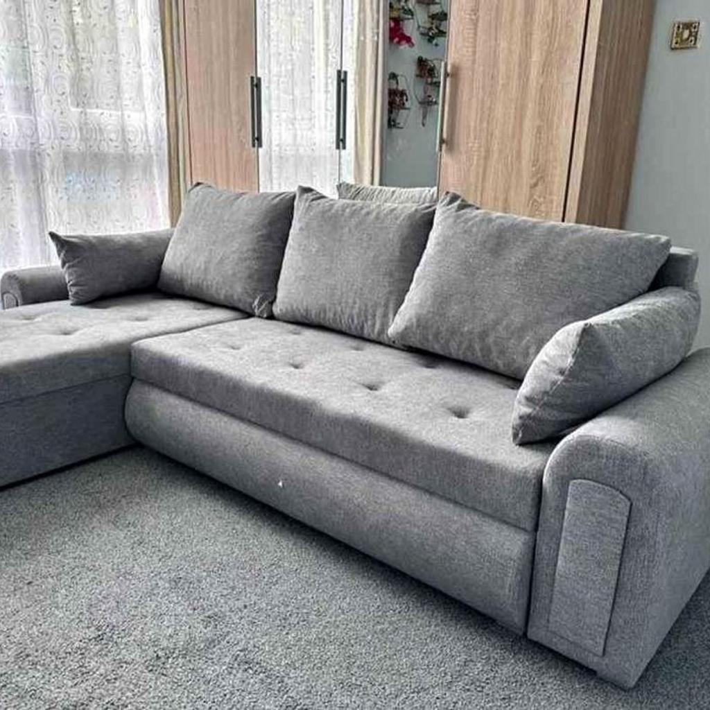 Brand New Corner Sofa Bed in packs.

Beautiful Brand Corner Sofa bed with double storage space.

Can be changed LEFT or RIGHT side.

Excellent High Quality upholstry Corner Sofa Bed.

Advance built in mattress for extra comfort with double storage space.

The chaise lounge can be placed LEFT or RIGHT easily.

Size of L shape: 245cm by 150cm

Size of bed: 200cm by 140cm.

Can easily sleep 2 adults.

Comes in 3 pieces for easy transportation and to take through tight narrow space.

HOW TO PLACE AN ORDER:

If you need any kind of information please feel free to contact us
"MESSAGE US FOR PLACE YOUR ORDER"

👇👇👇👇

🛍️ Website

shopcityzone.com

🔰 Facebook

Shop City Zone

🔰 Instagram

shopcityzone

Business Whats'app

+447840208251