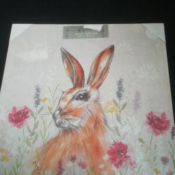 New Cute hare canvas
