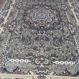 Brand new beautiful luxury Isfahan turkish rugs Colour grey size 300x200cm The finest rugs 
Collection le5