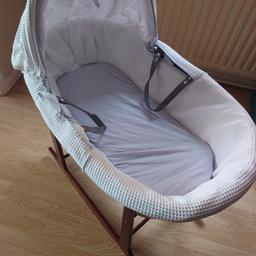 Stand is scuffed and marked , but moses basket is still in great condition
