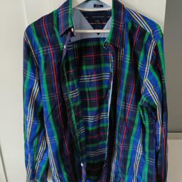 Lovely checked shirt in excellent condition, size large mens.