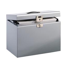 Metal Box File A4 Lockable 290 x 370 x 230mm Silver

No files or key