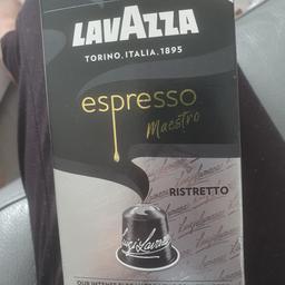 lavazza coffee ☕️ risteretto pods x6