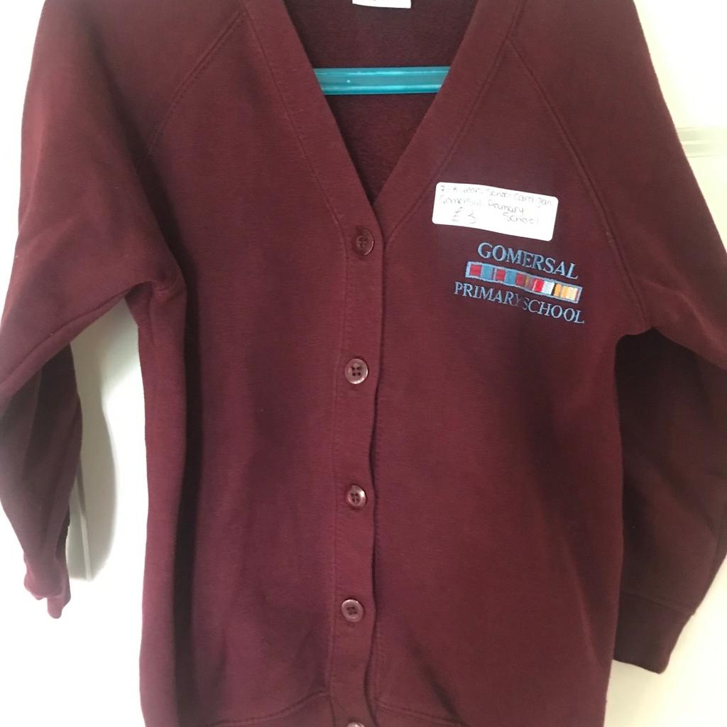 school-cardigan-7-8-yrs-gomersal-primary-3-in-bd5-bradford-for-3-00