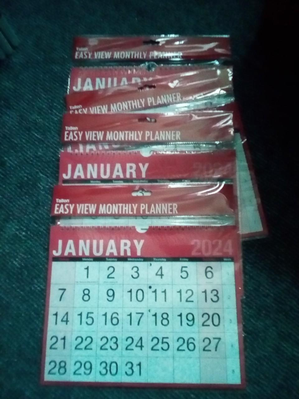 4 brand new 2024 EASY VIEW PLANNERS in LN9 Lindsey for £2.50 for sale