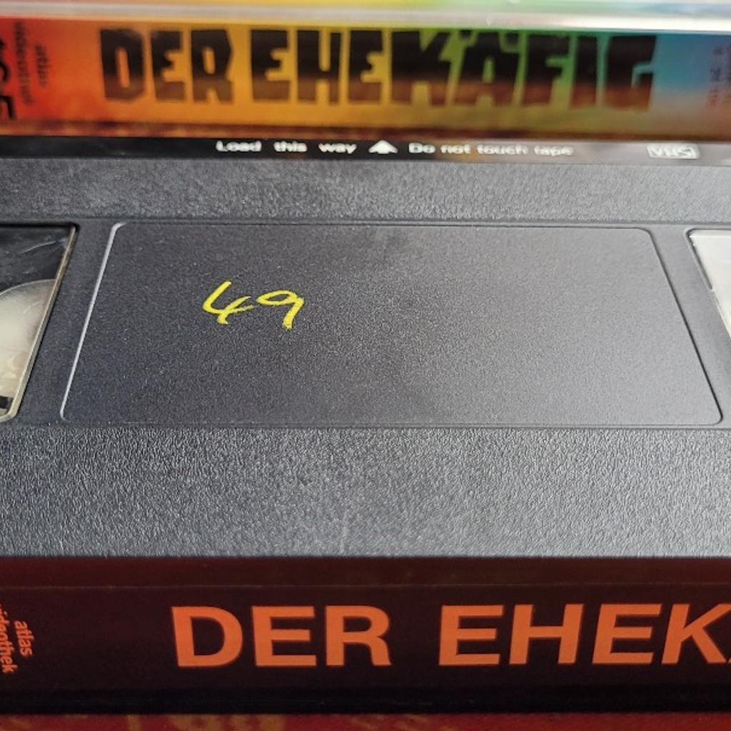Zum Verkauf Steht die Ultra Seltene VHS + DVD-R:

Der Ehekäfig - mit Lino Ventura, Ingrid Thulin - Atlas Glasbox

Sehr Guter Zustand.
Zum Top-Preis !