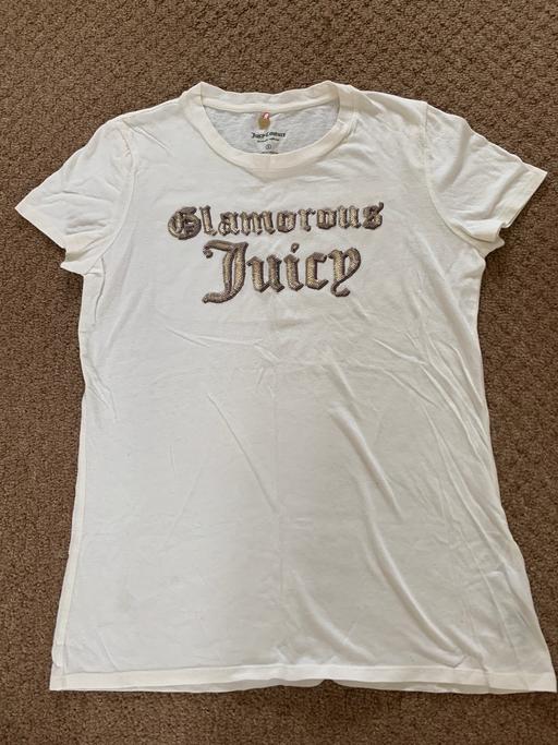 Buy & Sell Essex Chelmsford - Photos for Soft cream Juicy couture ladies t-shirt