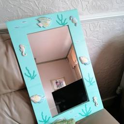 Nice mirror used in Bathroom in good condition suitable for most things 3 pounds collection only