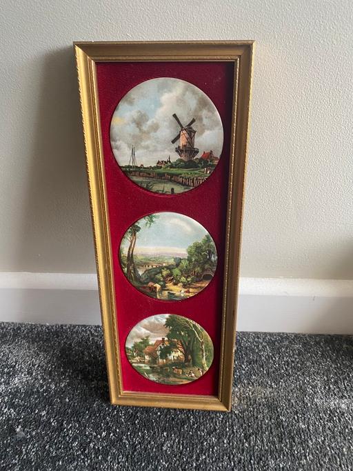 Buy & Sell Surrey Spelthorne - Photos for 3 Genuine Staffordshire Ceramic Pictures