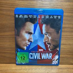 DVD Bluray Civil War The first avenger Marvel