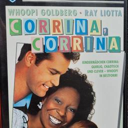 Zum Verkauf Steht die Seltene VHS + DVD-R:

Corrina, Corrina - Whoopi Goldberg, Ray Liotta - Warner Video Hartbox 

Sehr Guter Sammler Zustand !
Zum Top-Preis !