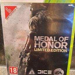 Verkaufe das Xbox360 Spiel Medal of Honor. Erstklassiges War Game von den Machern von Battlefield. Keine Kratzer auf der CD. Versand gegen Aufpreis möglich.