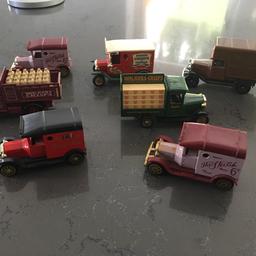 7 x Corgi collection Vehicles. New but not boxed.