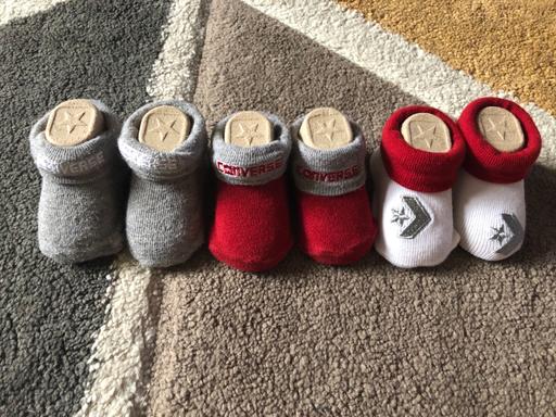 Buy & Sell Derbyshire South Derbyshire - Photos for Converse baby socks 0-3 months